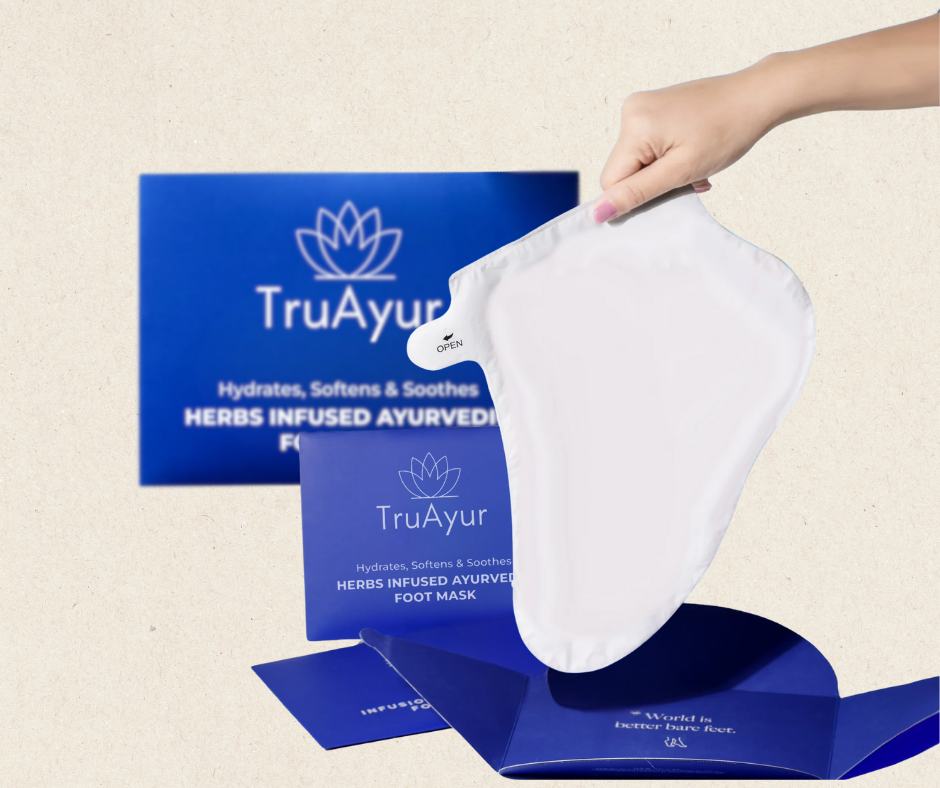 Masque ayurvédique aux herbes pour les pieds (lot de 2)