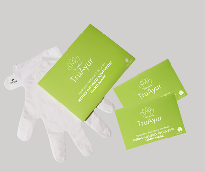Masque ayurvédique aux herbes pour les mains (paquet de 2)