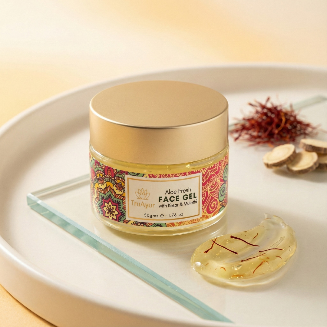 Gel visage Aloe Fresh à base de Kashmiri Kesar et Mulethi pour un teint éclatant et une hydratation en profondeur