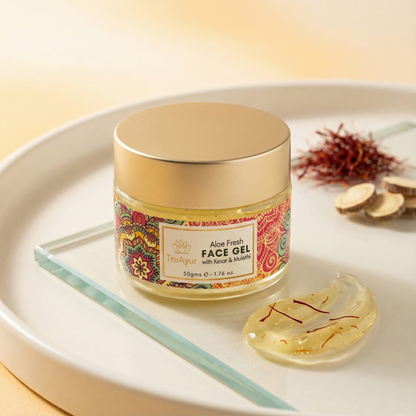Gel visage Aloe Fresh à base de Kashmiri Kesar et Mulethi pour un teint éclatant et une hydratation en profondeur