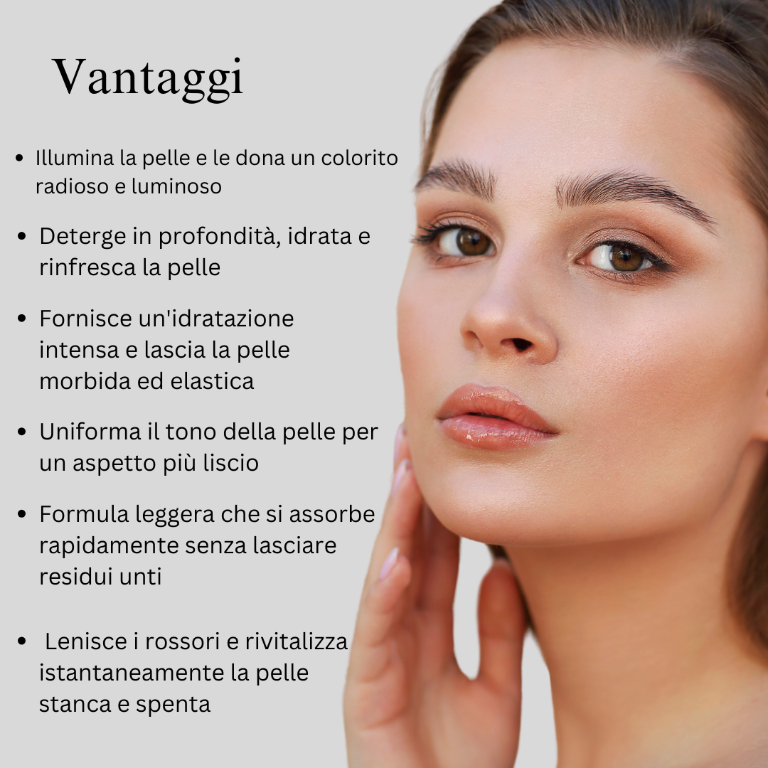 Duo visage frais au safran du Cachemire et Mulethi (nettoyant visage et gel visage Aloe Fresh)