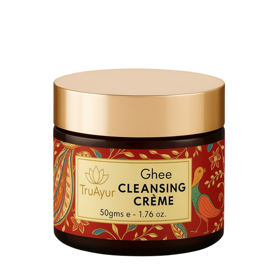 Crème visage illuminatrice et nettoyante au ghee