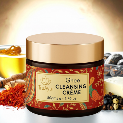 Crème visage illuminatrice et nettoyante au ghee