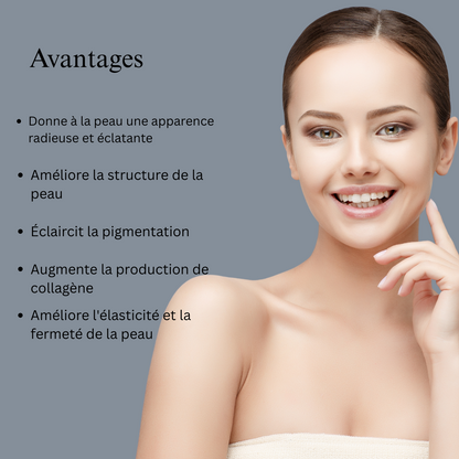 Huile visage ayurvédique à l'or 24 carats pour une peau profondément hydratée, soyeuse et lumineuse