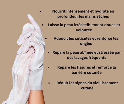 Masque ayurvédique aux herbes pour les mains (paquet de 2)