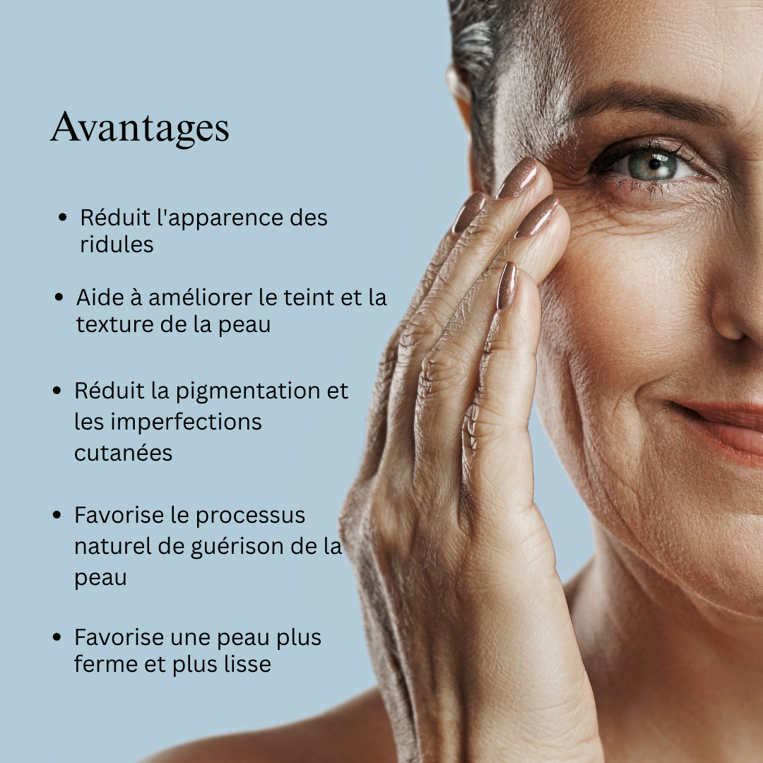 Huile visage de nuit anti-âge ayurvédique à l'huile de bakuchi, aux dattes et au litchi
