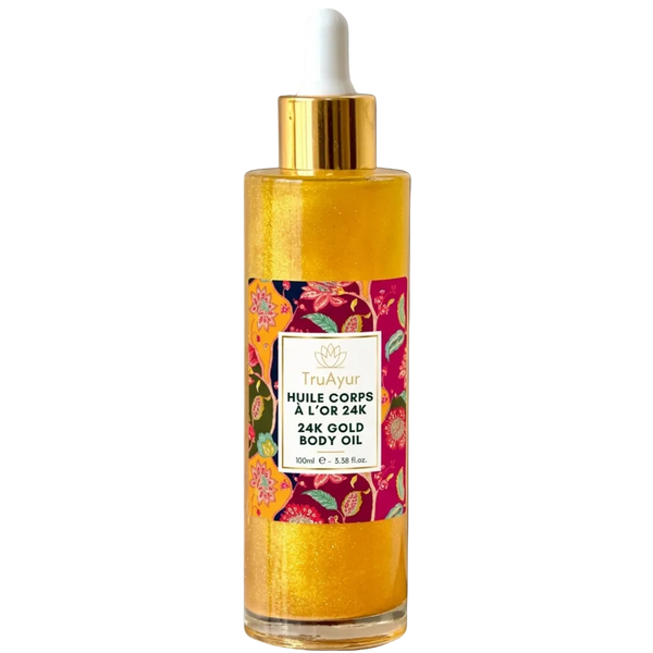 16 herbes Huile corporelle enrichie pour peaux sèches et matures