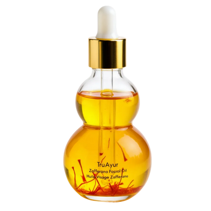 Huile pour le visage Zafferano aux fils de safran purs pour une peau éclatante, lisse et rajeunie